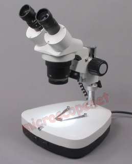 New Binocular Stereo Microscope 5x 10x 15x 20x 30x 60x  