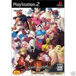 Street Fighter 3rd Strike Playstation2 PS2 Import Japan  