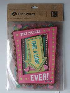 Girl86 K&COMPANY 3D Stickers GIRL SCOUTS FRAMES 4sheets  