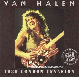 VAN HALEN cd 1980 LONDON INVASION June 23 1980 UNOFFICIAL 16tk Party 
