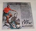 1990 SCHWINN Air Dyne ad ~ BOB GRIESE ~ 5x5 inches