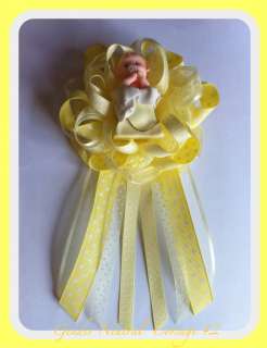 Baby Shower Corsage~Favors~Decorations~YELLOW  