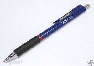 Rotring Tikky SC 0.5mm Rubber Grip Pencil Blue, Imprint  