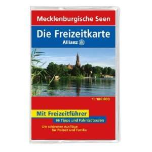 Die Allianz Freizeitkarte Mecklenburgische Seen 1100 000  