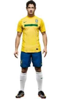   Nikes BRAZIL short sleeve Game jersey for 2011 2012 Seasons