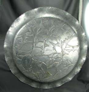 Federal Silver Company Hand Forged Aluminum Large Round Fleurette 