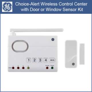 GE 45142 Wireless Alarm System Door Window Sensor Kit 043180451422 