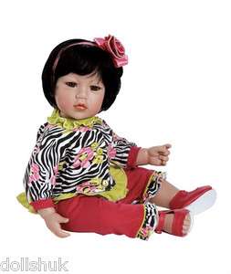   Charisma Doll TODDLER Zebra Rose NEW 2012 Birth Certificate  