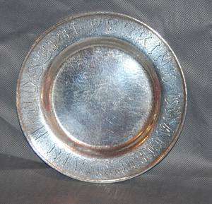 Shreve & Co Sterling Silver Plate Arts & Crafts Style  