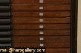Hamilton 40 Drawer Oak 1890 Printer File Cabinet  