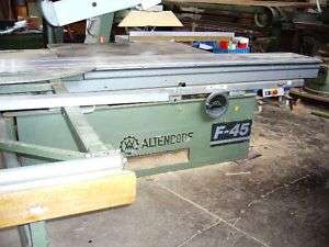 Formatkreissäge Altendorf F45 Schreiner Werkstatt Säge  