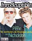 French Les Inrockuptibles Magazine #32 SEAN PENN, JACK 