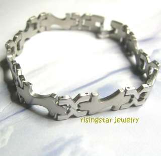 Men Artistic & Elegant Design Quality Stainless Steel Bracelet  
