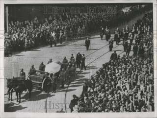1937 Thousands at Funeral of Thomas Masaryk  