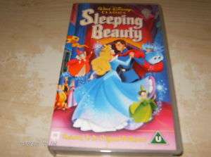 WALT DISNEY SLEEPING BEAUTY VIDEO PAL VHS  