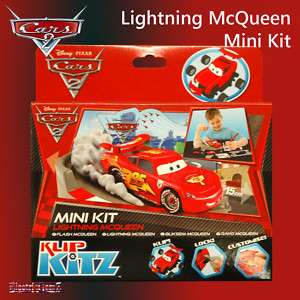 Disney Cars 2 Lightning McQueen Mini Klip Kitz Kit  