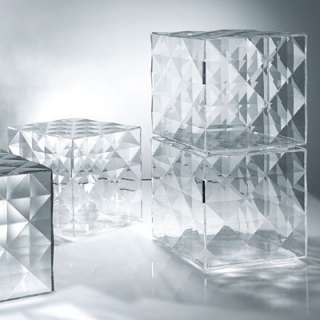   KARTELL cube cubo OPTIC contenitore multiuso art design