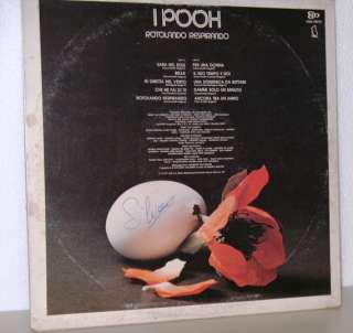 POOH ROTOLANDO RESPIRANDO LP 33 DISCO 1977  