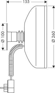 energy saving light bulb i p rating 20 vde 136847 chrome 