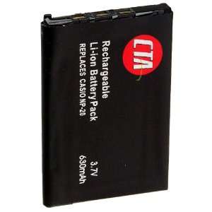  CTA Digital DB NP20 NP 20 Rechargeable Lithium Ion Battery 