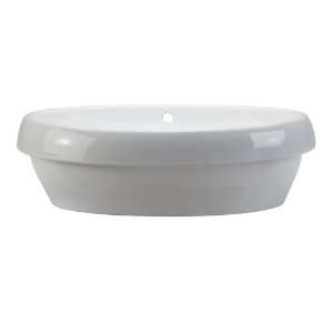Decolav 1455 CWH Classically Redefined Oval Low Profile Semi Recessed 