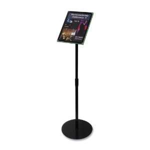  Deflecto 790804, Telescoping Sign Stand, Adjustable, 8 1/2 