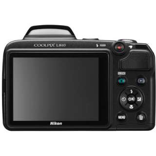 Nikon Coolpix L810 BLACK Digital Camera  