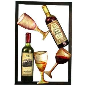 Link Direct A00037/1 UPS Metal Wine Wall Plaque