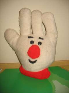 Vtg 1978 General Mills Hamburger Helper Plush Hand Mascot 14  