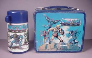 MOTU MASTERS UNIVERSE He Man Metal Lunchbox 1983  