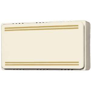 Heath Zenith 98 A Wired Door Chime, Beige with Gold Lines