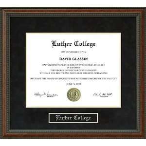  Luther College Diploma Frame