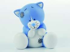 MY BLUE NOSE FRIENDS KITTYWINK CAT NO.2 MINI FIGURINE STATUE BOXED ME 
