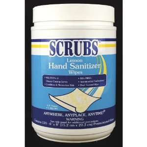  Scrubs Antimic Hand Wipes Lemon 6/120