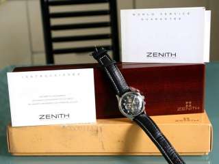Cronografo Zenith Prime GARANZIA REVISIONATO   El Primero manuale