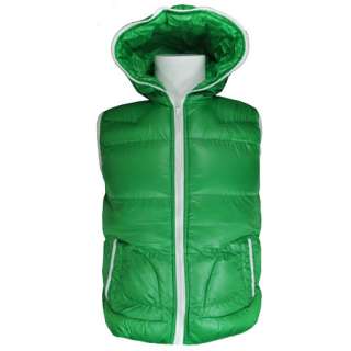 Fly Guy Hooded Quilted Padded Gilet Jacket Mens Size  