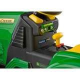 Peg Perego John Deere Ground Force Tractor with Stake Side Trailer 