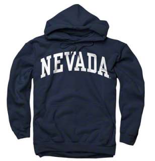 Nevada Wolf Pack Navy Arch Hooded Sweatshirt 