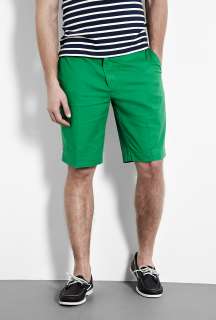   Ralph Lauren  Green Cotton Chino Preston Shorts by Polo Ralph Lauren