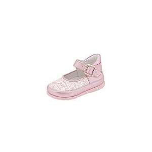    Cherie Kids   0312 (Infant/Toddler) (Pink Leather)   Footwear Baby