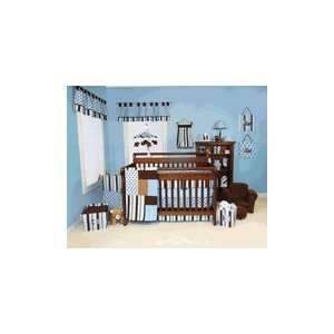    11 Pcs Max Crib Bedding Set Nursery Ensemble by Trend Lab Baby