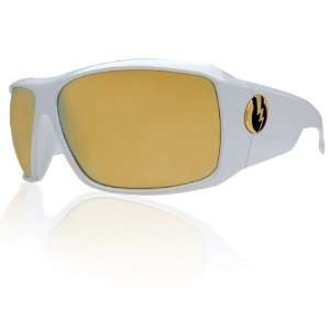   KB1 Sunglasses Gloss White/Bronze Gold Chrome