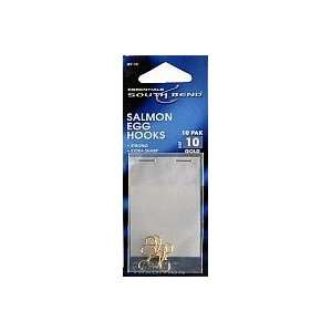  South Bend Fishing Lures Gold Salmon Egg Hook(10 Pack 