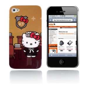  Hello Kitty snap on hard case for iPhone 4G (Brown) Cell 