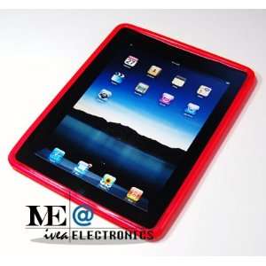  IVEA RED Soft Crystal Case Cover for Apple iPad Wifi / 3G 