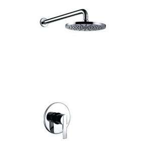  Single Handle Chrome Wall mount Shower Faucet