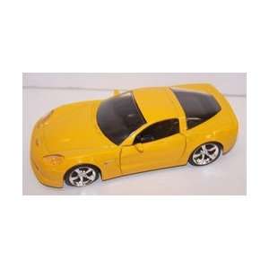 Jada Toys 1/32 Scale Diecast 2006 Chevy Corvette Z06 in Color Yellow 