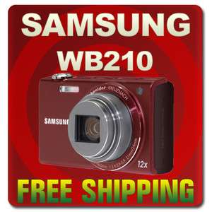 Samsung WB210 14 Megapixel 720p HD Video Zoom Lens Digital Camera 