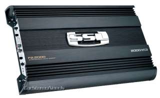 SOUNDSTORM F2.2000 2000 WATT 2/1 CHANNEL AMP CAR STEREO AUDIO POWER 