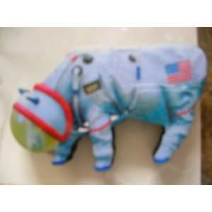 Cow Parade Worldwide Inc. Astronaut Cow Refrigerator Magnet By Expres 